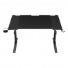 Desk Genesis HOLM MODULAR 120 RGB 120 x 75 cm Black