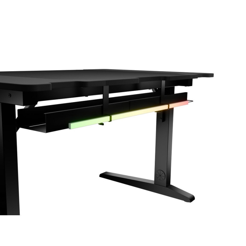 Mesa de Escritório Genesis HOLM MODULAR 120 RGB 120 x 75 cm Preto