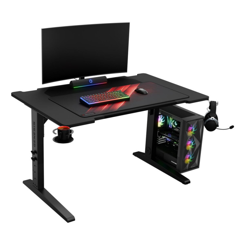 Bureau Genesis HOLM MODULAR 120 RGB 120 x 75 cm Noir