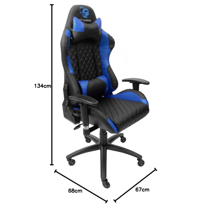 Gaming-Stuhl DEEP GAMING COO-DGMOB03 Blau