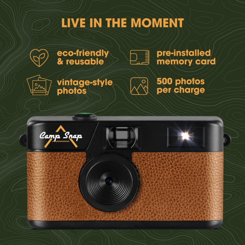Cámara Digital Camp Snap CS-V105-BR-WW Negro