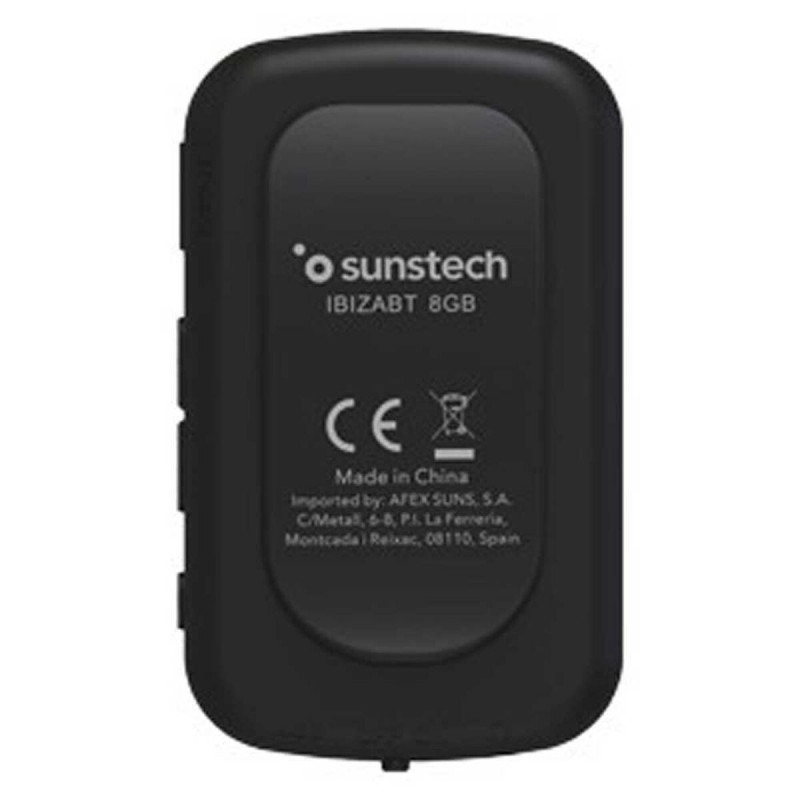 Riproduttore MP4 Sunstech IBIZABT8GBBK Nero