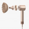 Dreame Hair Dryer Glory Mix 1600W Ionic, 3 Magnetic Nozzles, Gold