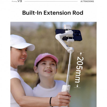 Stabilisateur de Caméra pour Smartphone Hohem HPG-V3 BLK