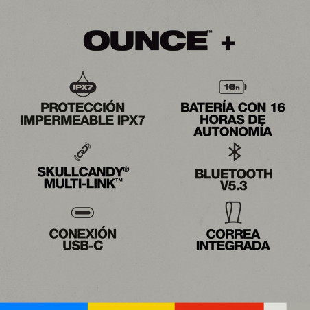 Altifalante Bluetooth Portátil Skullcandy 2SKSK2010I0L2 Cinzento 20 W