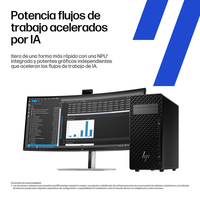 PC de Sobremesa HP D4CU6ETABE 48 GB Ultra 7-265