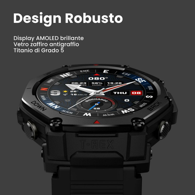 Smartwatch Amazfit W2443EU1N Negro 1,5"