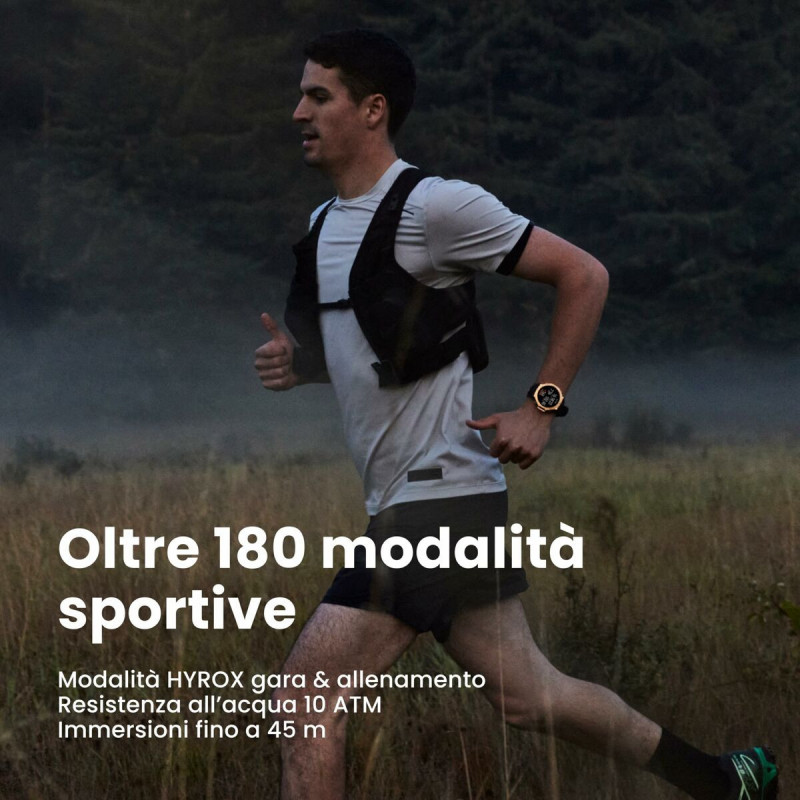 Montre intelligente Amazfit W2443EU1N Noir 1,5"