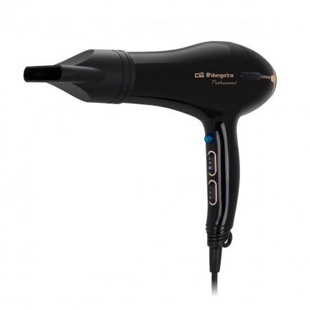 Secador de Cabelo Orbegozo SE 2206 Preto 2000 W 2200 W