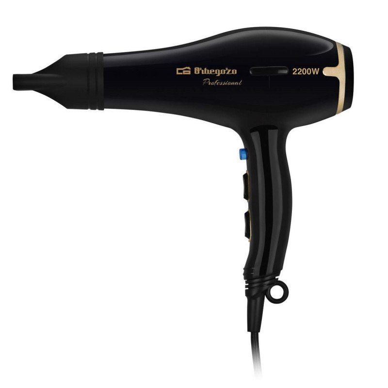 Secador de Cabelo Orbegozo SE 2206 Preto 2000 W 2200 W