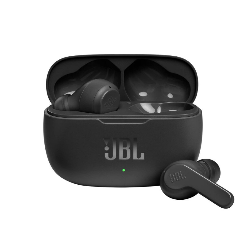 Auricolari Wireless con Custodia di Ricarica JBL Wave 200 Nero Senza Fili