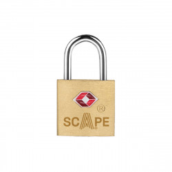 Verrouillage des clés Scape Travel TSA-386 Laiton Rectangulaire