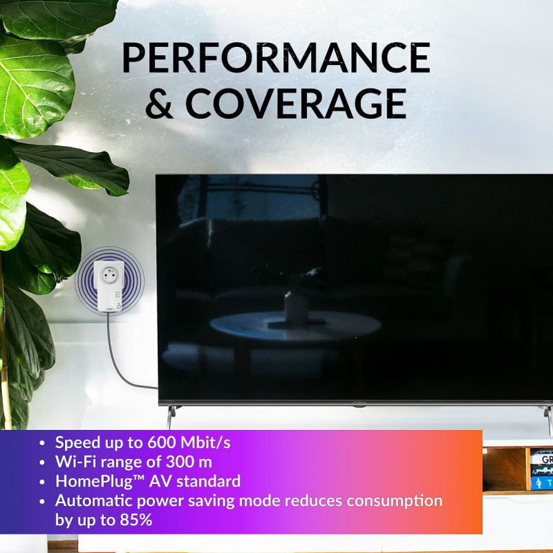 Adattatore PLC STRONG POWERLINE 600 TRIPLE PACK