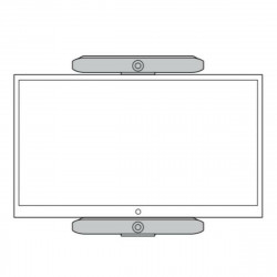 Support de Toit pour Projecteur Poly 875L2AA