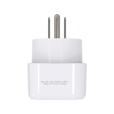 Plug adapter Scape Travel 850US Plastic