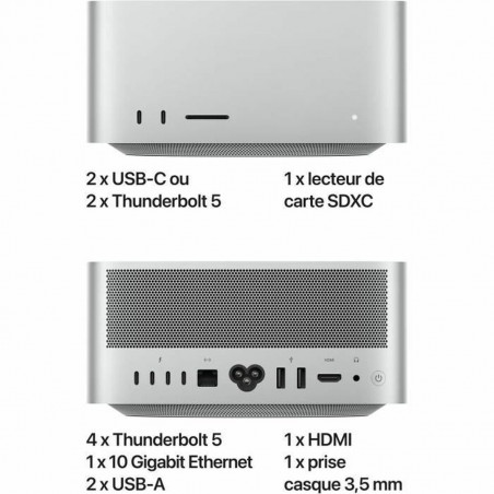 Mini PC Apple Mac Studio 96 Gb RAM 1 TB SSD