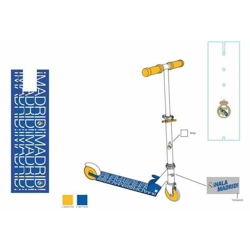Roller Unice Toys Aluminium 80 x 55,5 x 9,5 cm