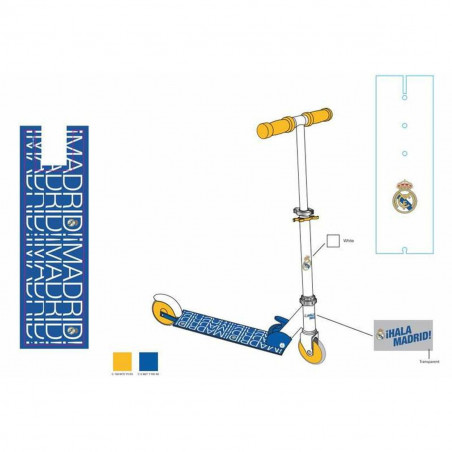 Patinete Unice Toys Aluminio 80 x 55,5 x 9,5 cm