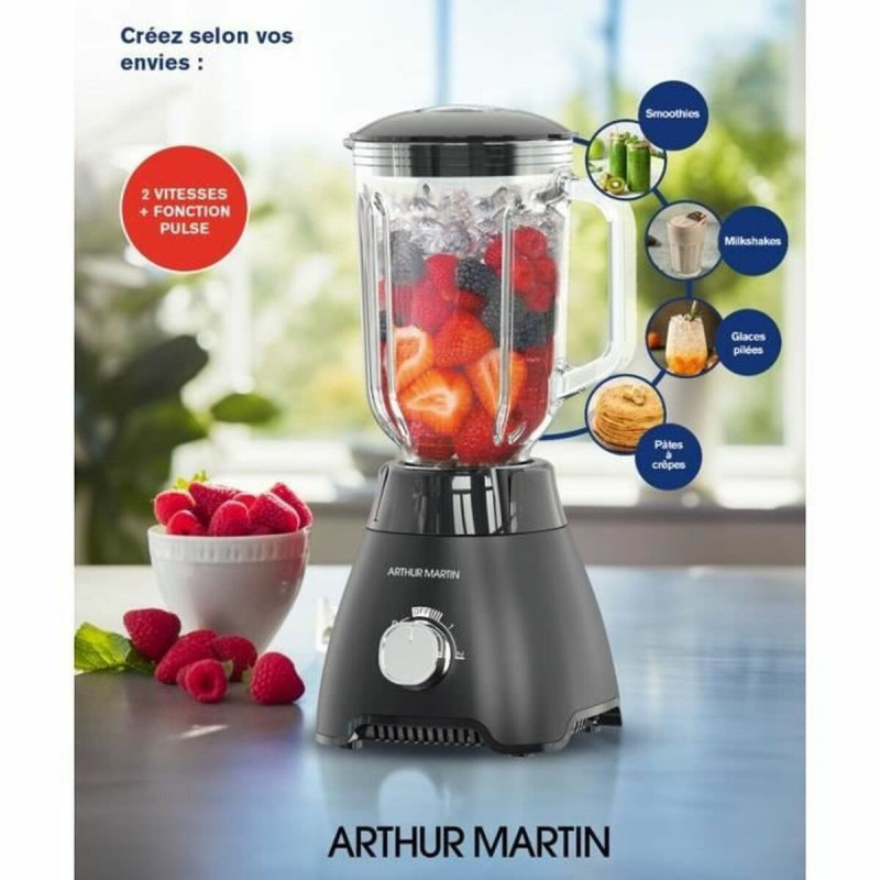 Frullatore Arthur Martin AMPB40 Trasparente 400 W 1,5 L