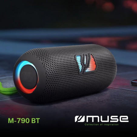 Portable Speaker Muse M790BT Black 60 W