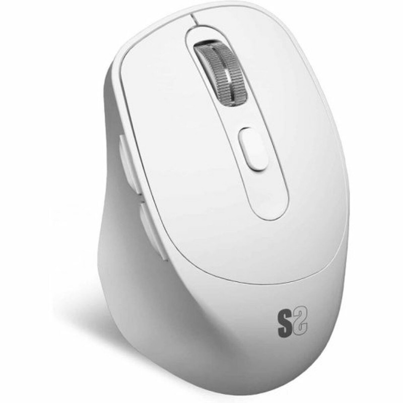 Mouse senza Fili Subblim SUBMO-EDCON02 Bianco 2400 dpi