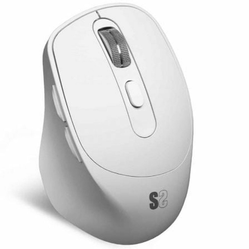 Mouse senza Fili Subblim SUBMO-EDCON02 Bianco 2400 dpi