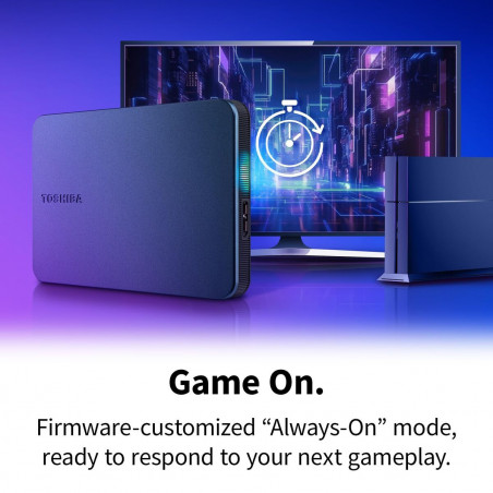 External Hard Drive Toshiba HDTX240EK3CA Black 4 TB HDD Shell Magnetic