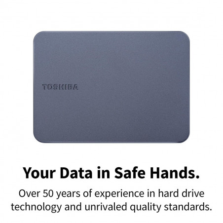 Disque Dur Externe Toshiba HDTX240EK3CA Noir 4 TB HDD Coquillage Magnétique