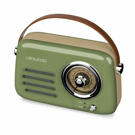 Transistor-Radio Ledwood ALMA GREEN grün 30 W