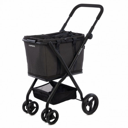 Carro de Compras Carlett CUBE S VOLCANO Preto