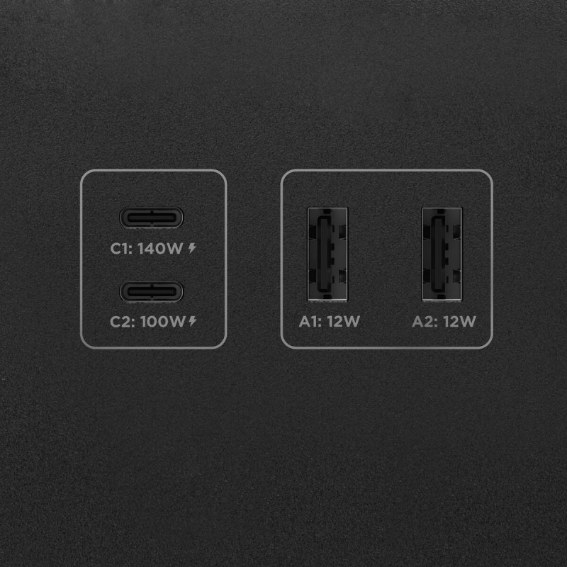 Central eléctrica portátil Ecoflow Trail 200DC