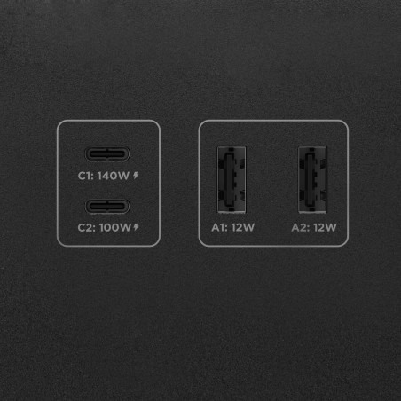 Stazione elettrica portatile Ecoflow Trail 200DC