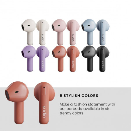 Auriculares Sudio A1 Laranja