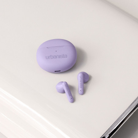 Urbanista auriculares true wireless Austin lavander purple