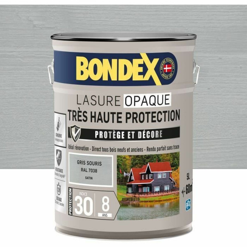 Tinta de Primário Bondex Cinzento Acetinado 5 L
