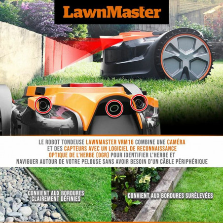 Lawn mowing robot LawnMaster