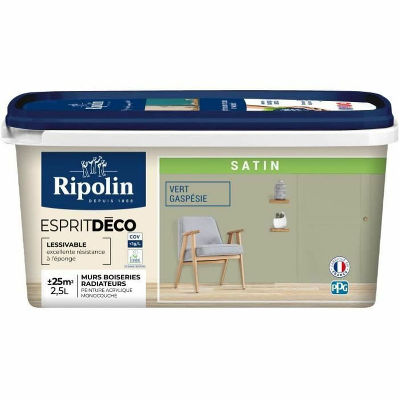 Pintura de Imprimación Ripolin Vert Satinado 2,5 L