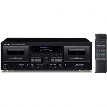 Rádio Cassete Teac W-1200-B