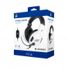 Auricolari con Microfono Gaming Big Ben Interactive PS4OFHEADSETV3WHITE Bianco Nero/Bianco