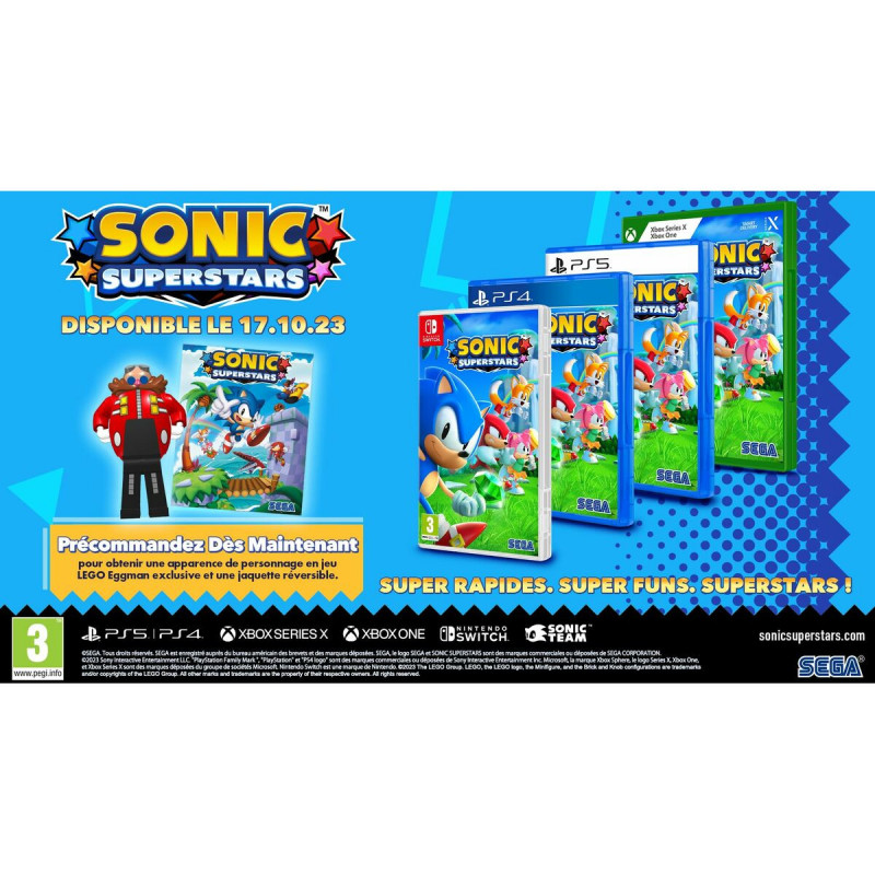 Jogo eletrónico PlayStation 5 SEGA Sonic Superstars (FR)
