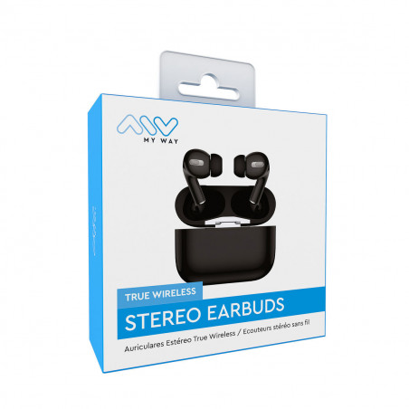 Auriculares in Ear Bluetooth Myway Preto