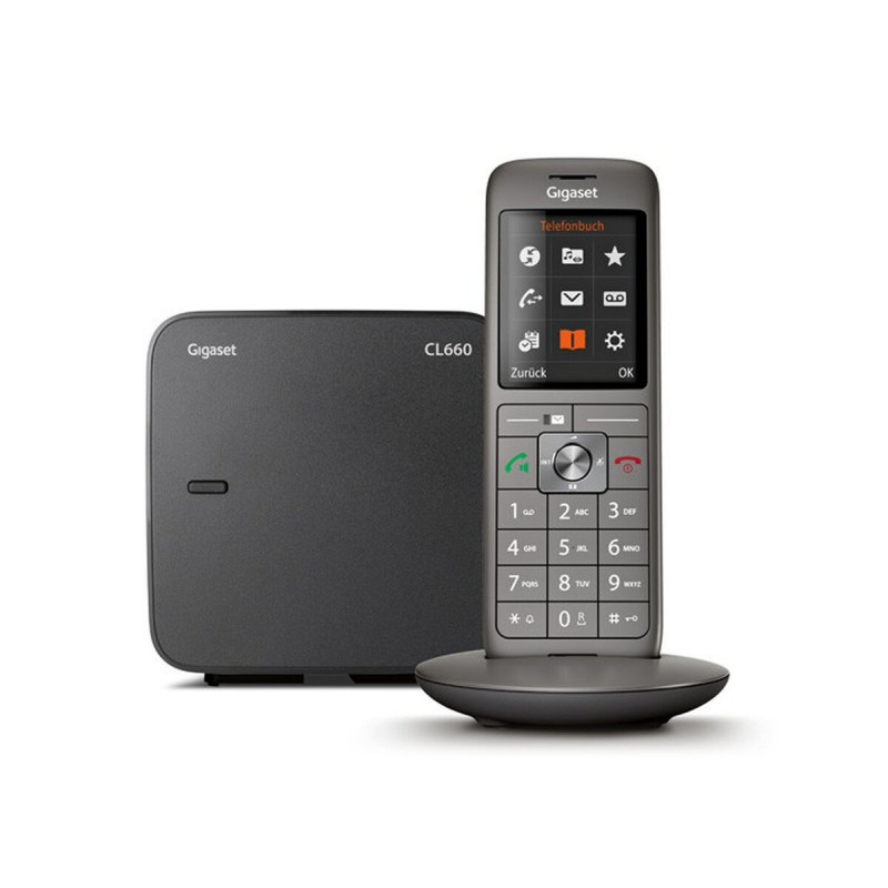 Téléphone Sans Fil Gigaset CL660A Duo Gris Anthracite