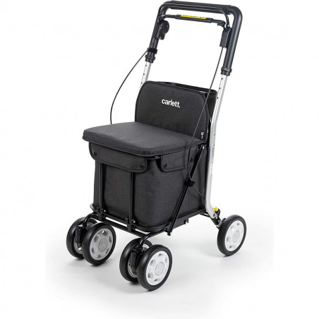 Carro de Compras Carlett COMFORT VOLCANO Preto (1 Unidade)