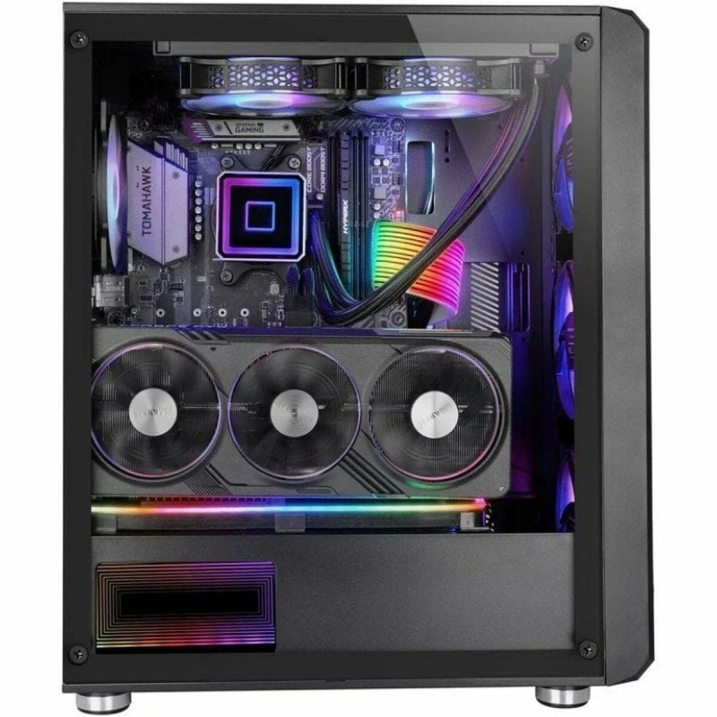 Boîtier ATX semi-tour Mars Gaming MCVAULT Noir