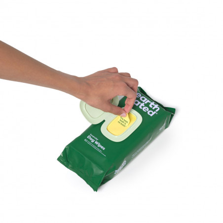 Wet Wipes for Pets Earth Rated Lavendar (60 Pieces)