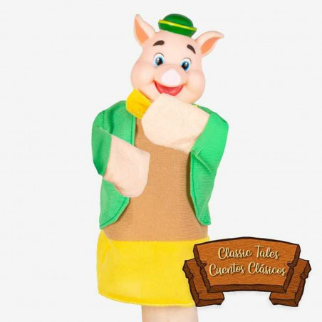 Marioneta de Peluche 3 Little Pigs