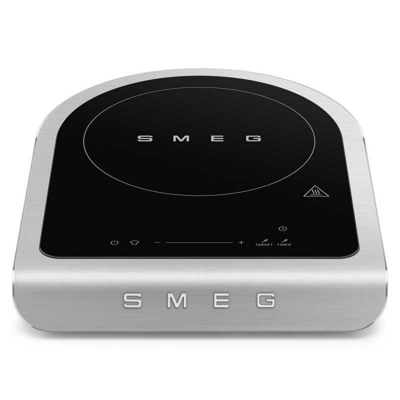 Placa de Inducción Smeg PIC01BLMEU 2100 W Portátil Negro