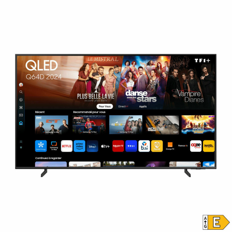 TV intelligente Samsung TQ65Q64DAUXXC 65" 4K Ultra HD HDR QLED