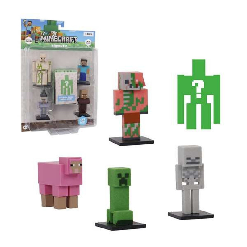 Boneco de Ação Minecraft Toppeez