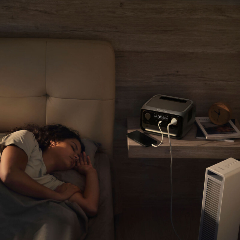 Centrale électrique portable Ecoflow River 3 Plus 600 W